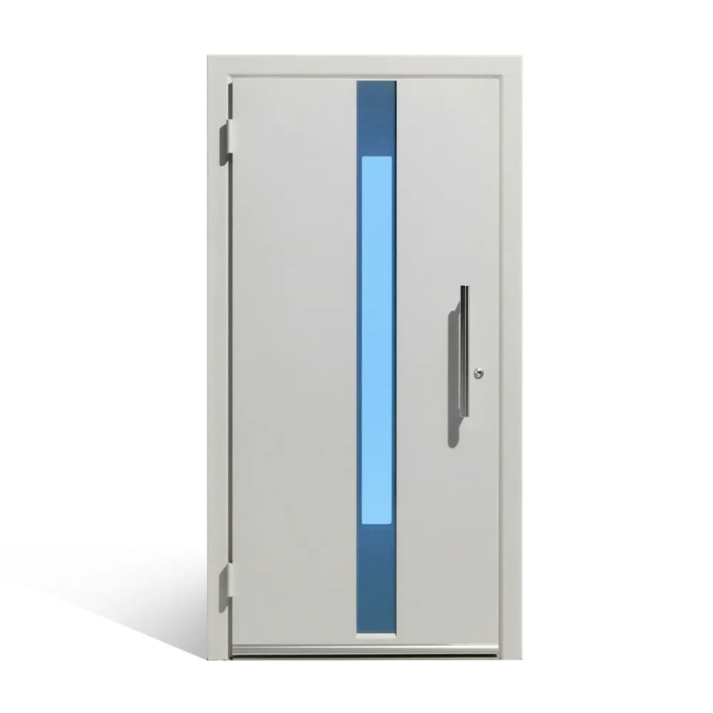 Drzwi zewnętrzne Stalprodukt ECOTHERM białe 90