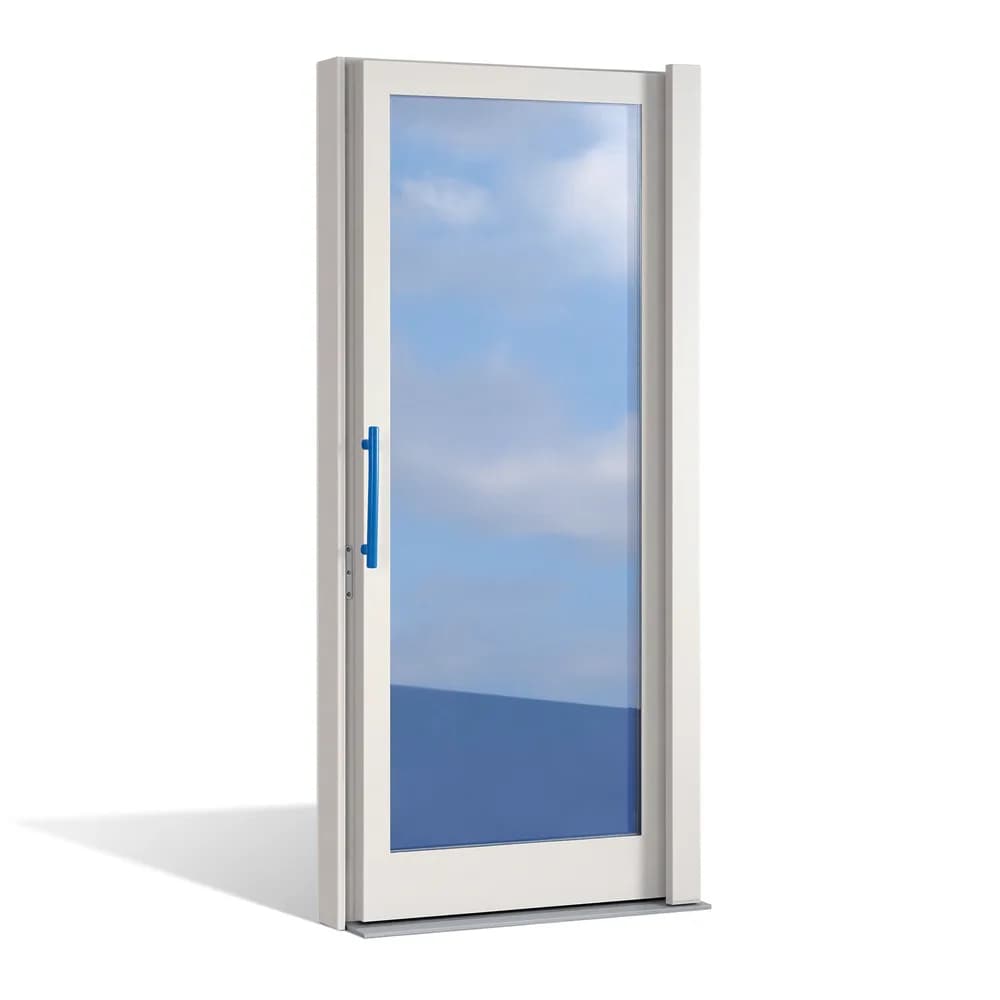 Drzwi balkonowe 800×2095 biały Veka Perfectline 70 MD